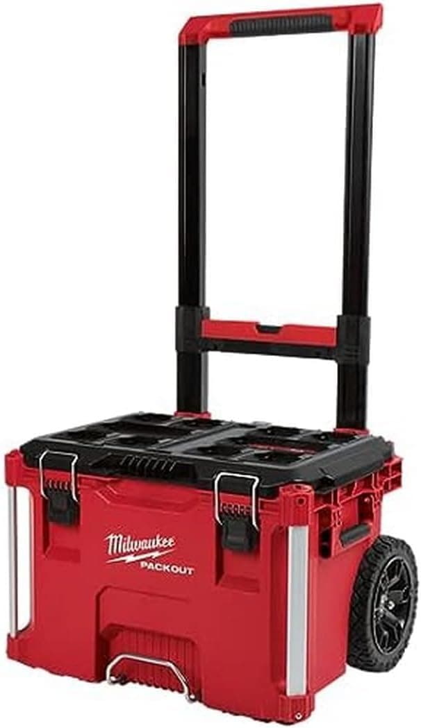 Milwaukee PACKOUT Rolling Tool Box with Telescoping Handle