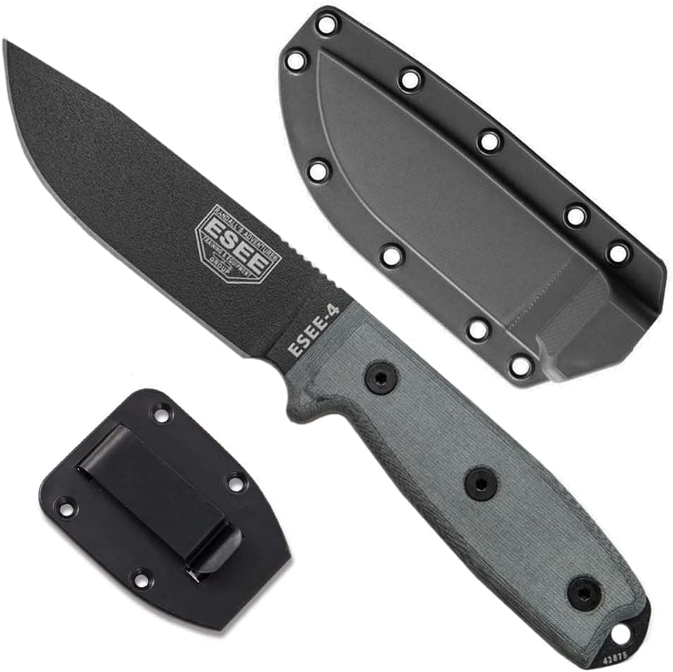 ESEE 4 Fixed-Blade Survival Knife