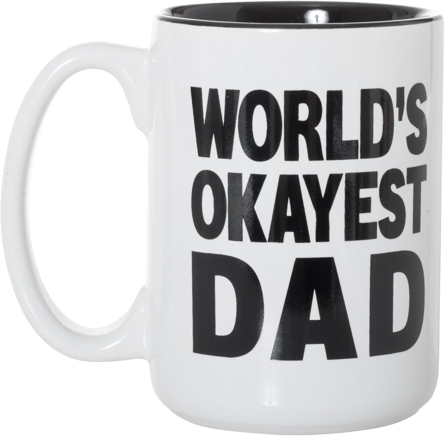 World's Okayest Dad Coffee Mug
