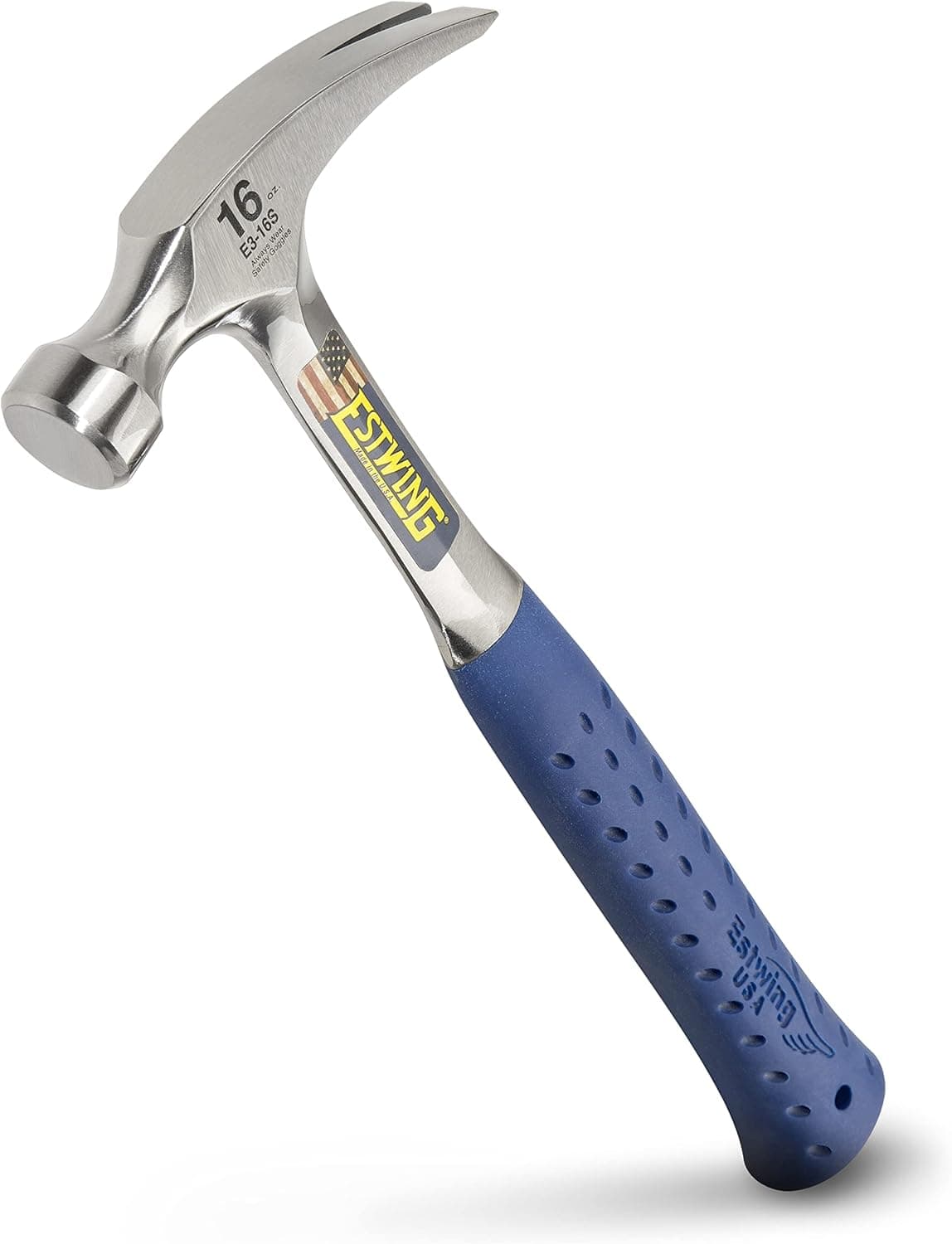 Estwing E3-16S Straight Claw Hammer