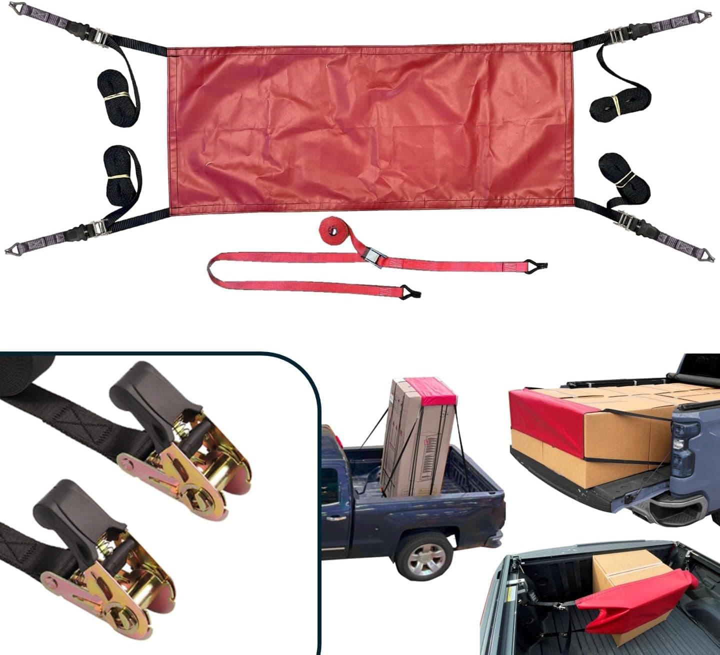 Truck Tailgate Assist Slow-Down Strap