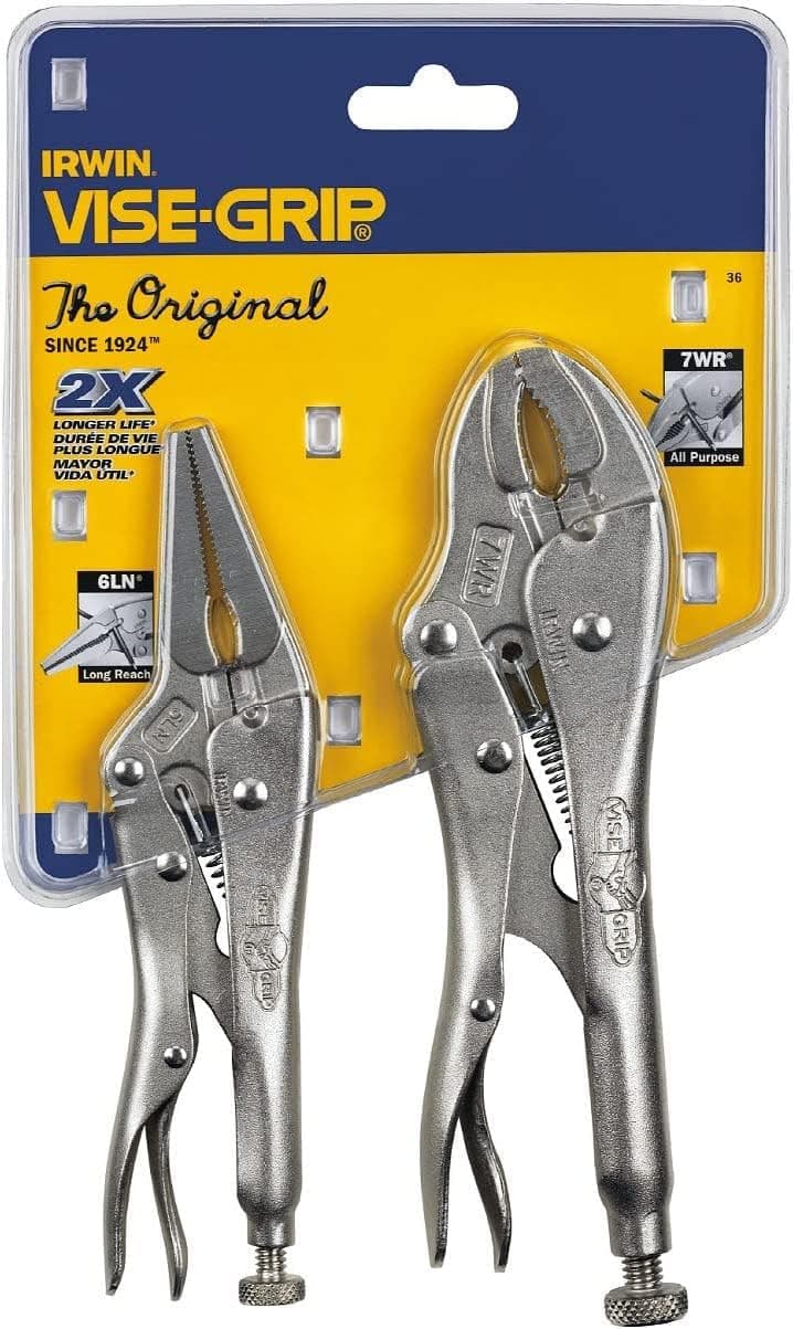Irwin Vise-Grip GrooveLock Pliers Set — 3-Piece