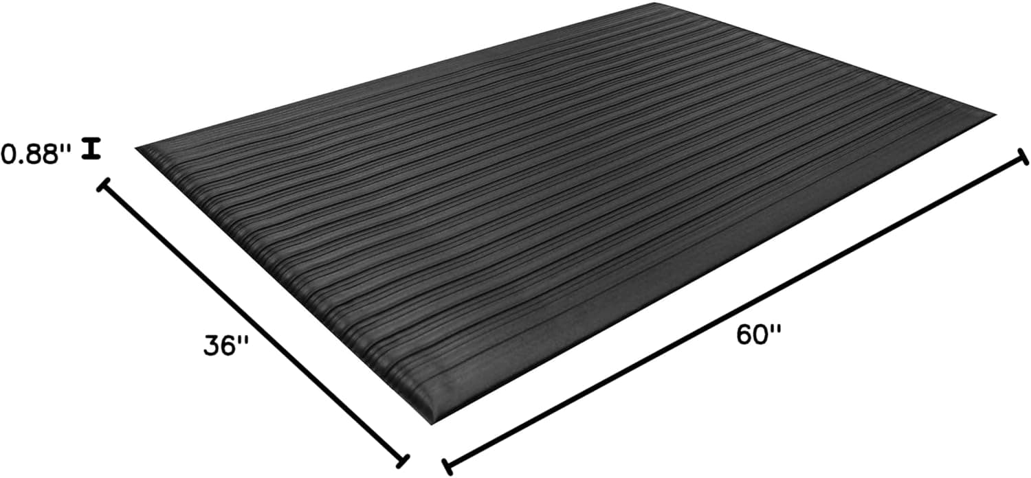 Anti-Fatigue Garage Workshop Mat — 3x5 ft