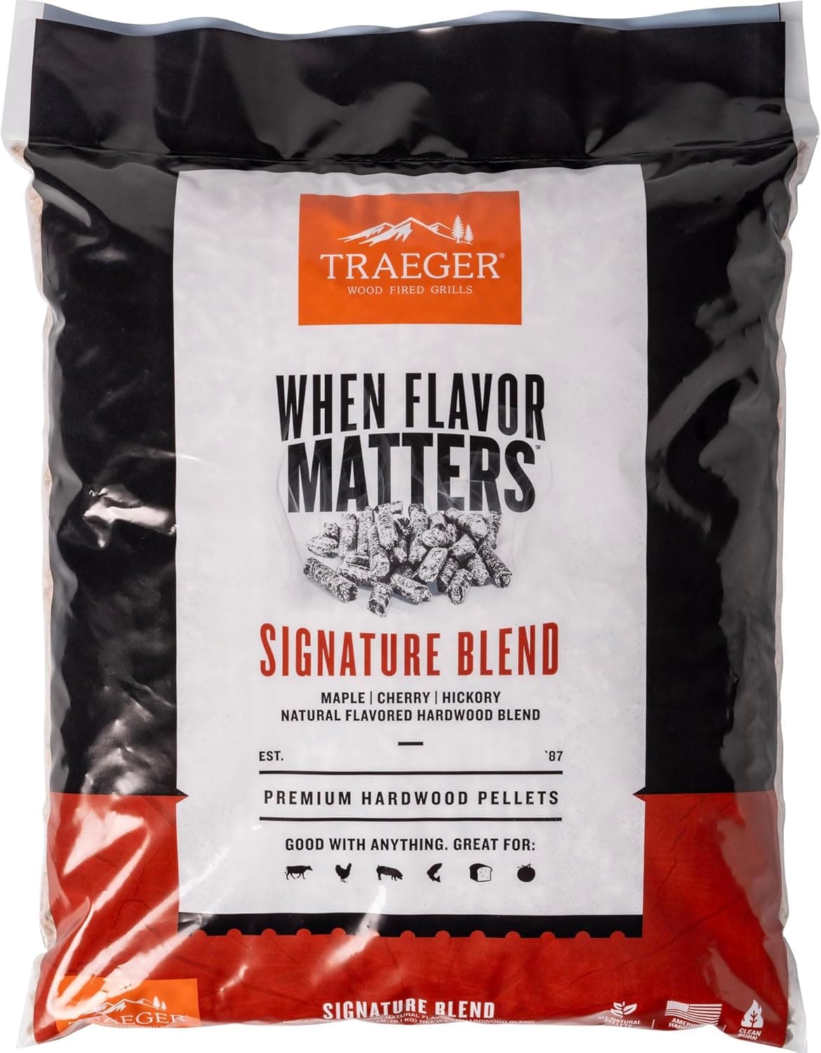 Traeger Signature Blend Wood Pellets — 20 lb