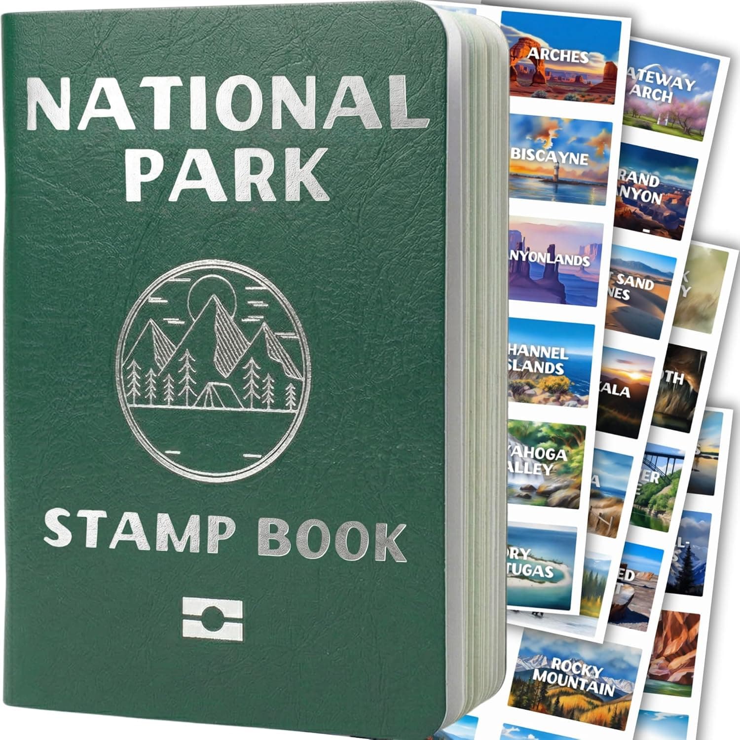 National Parks Passport Stamp Book