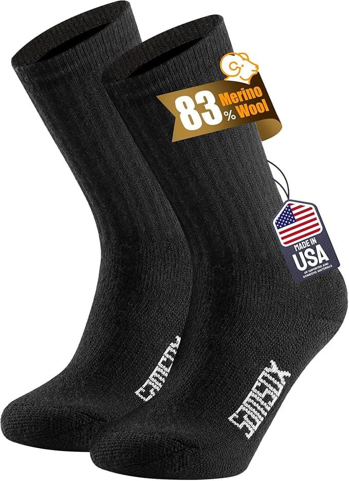USA-Made Boot Socks — 3 Pack